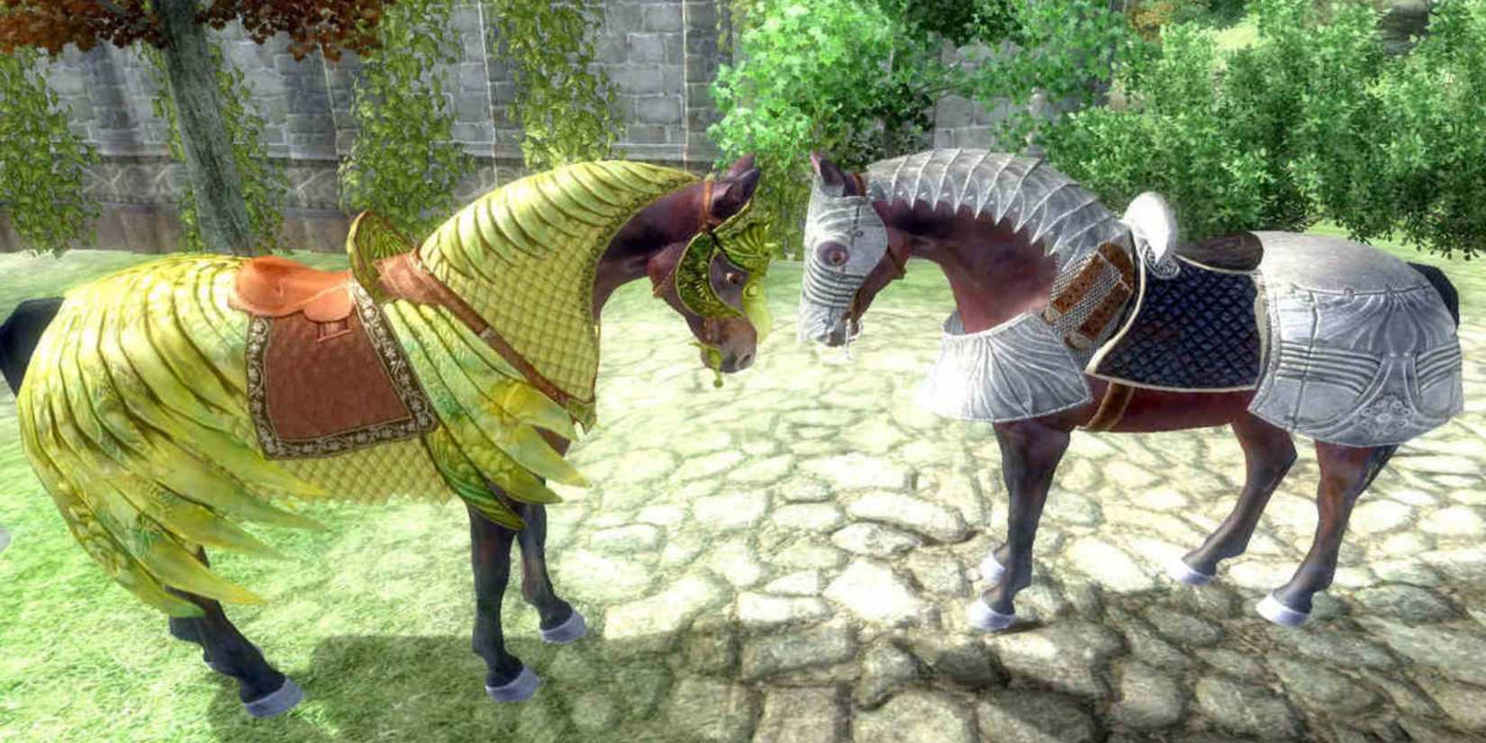 Horse Armor in Elder Scrolls Oblivion