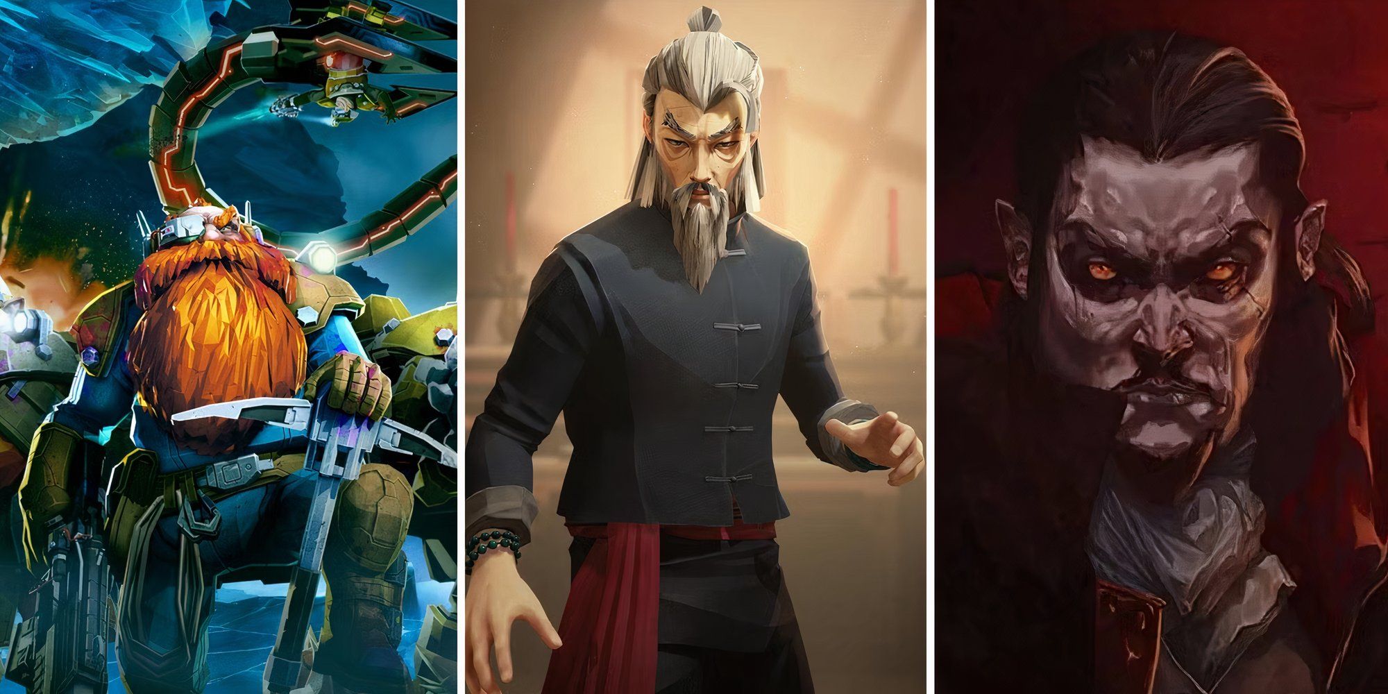  Deep Rock Galactic, Sifu, and Vampire Survivors
