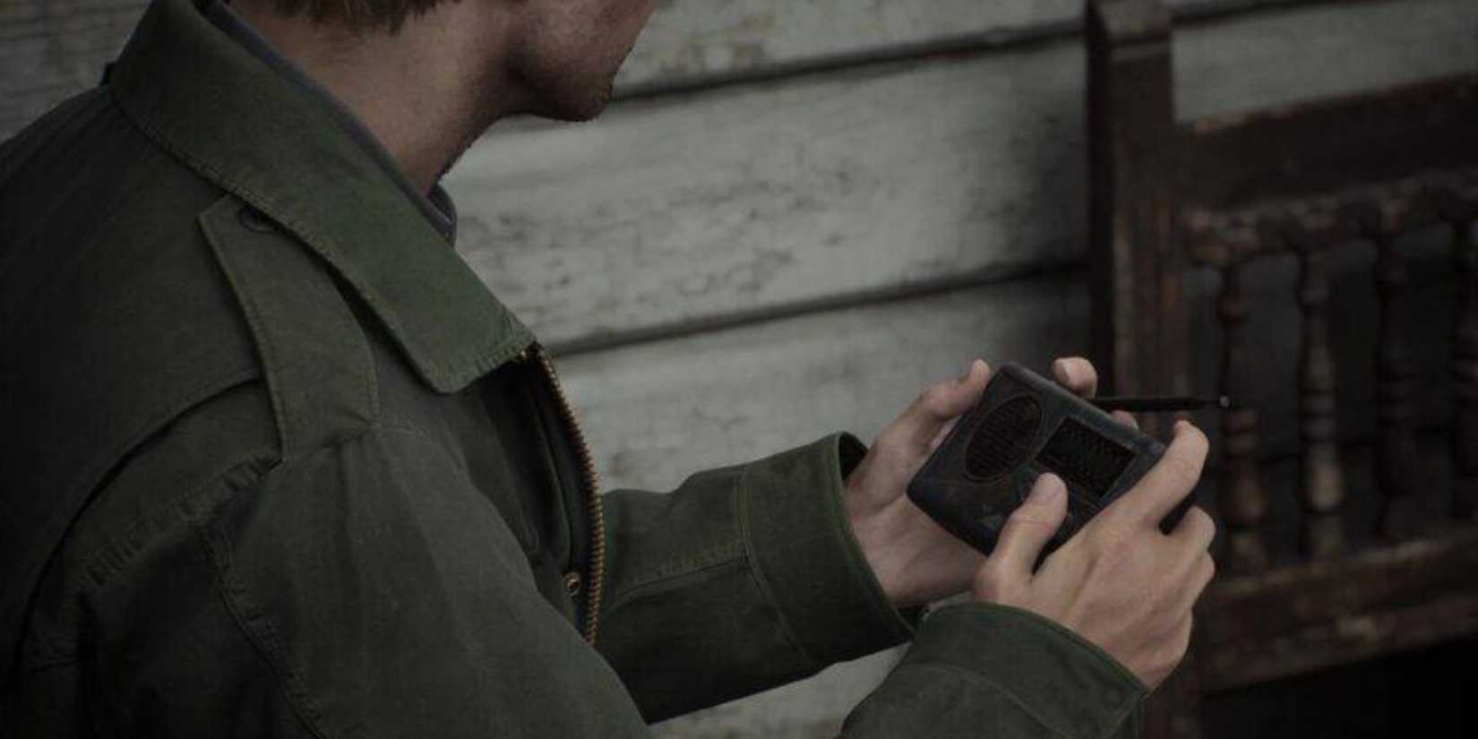 Silent Hill 2 Remake James finding the Radio