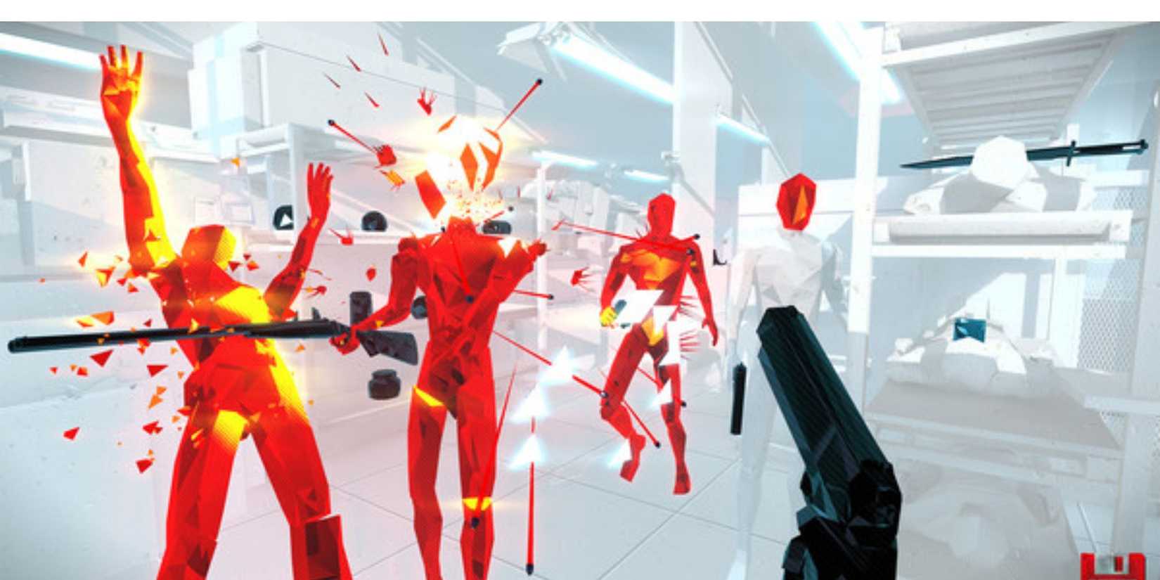 Superhot gameplay multiple enemies
