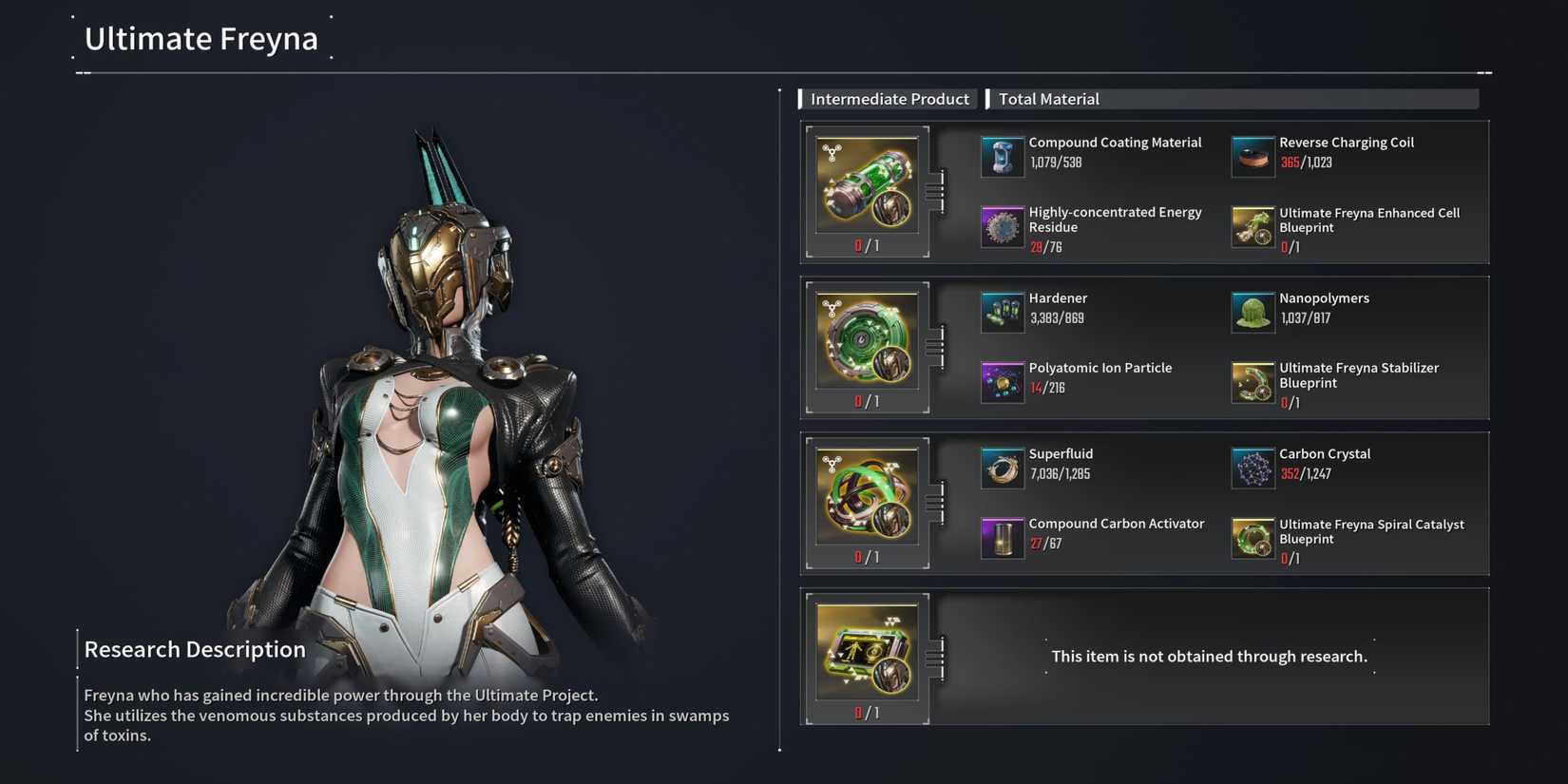 Freyna Advertisement Short How to get Ultimate Freyna in The First Descendant