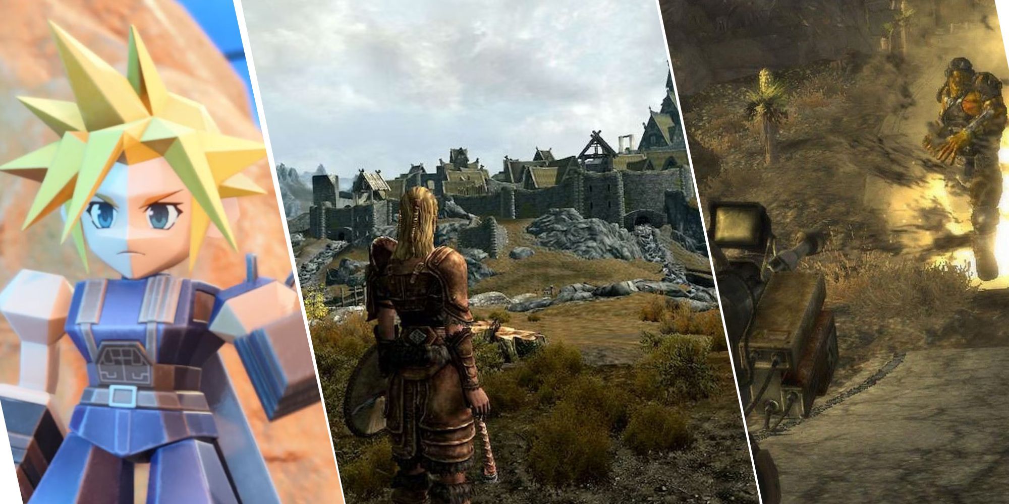 Final Fantasy 7, Skyrim, Fallout: New Vegas