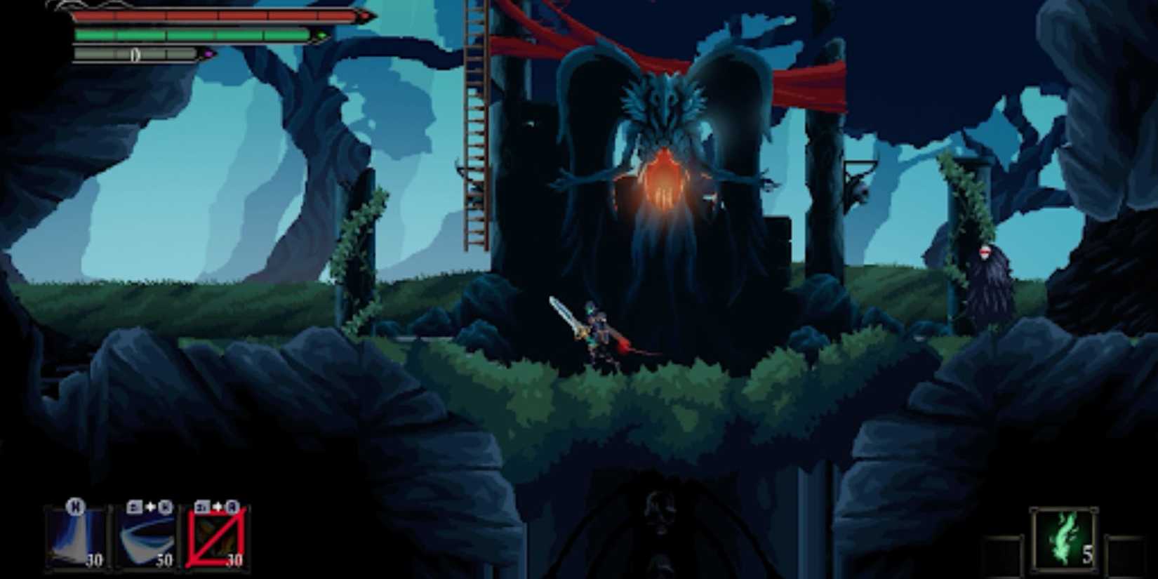 Exploring the World in Death's Gambit