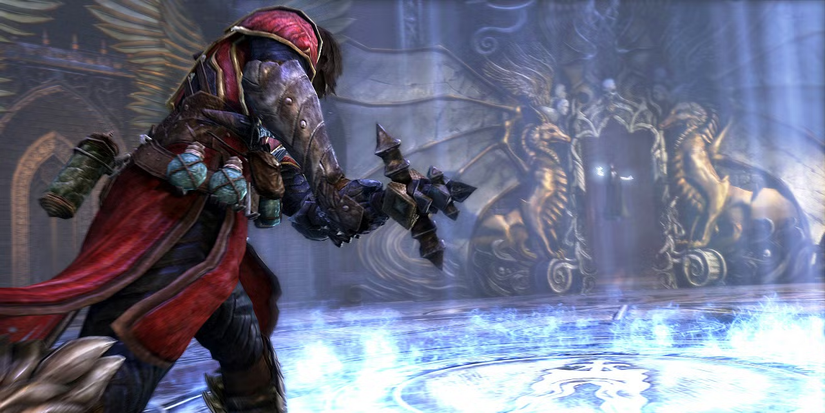 Gameplay images of the game “Castlevania: Lords of Shadow”