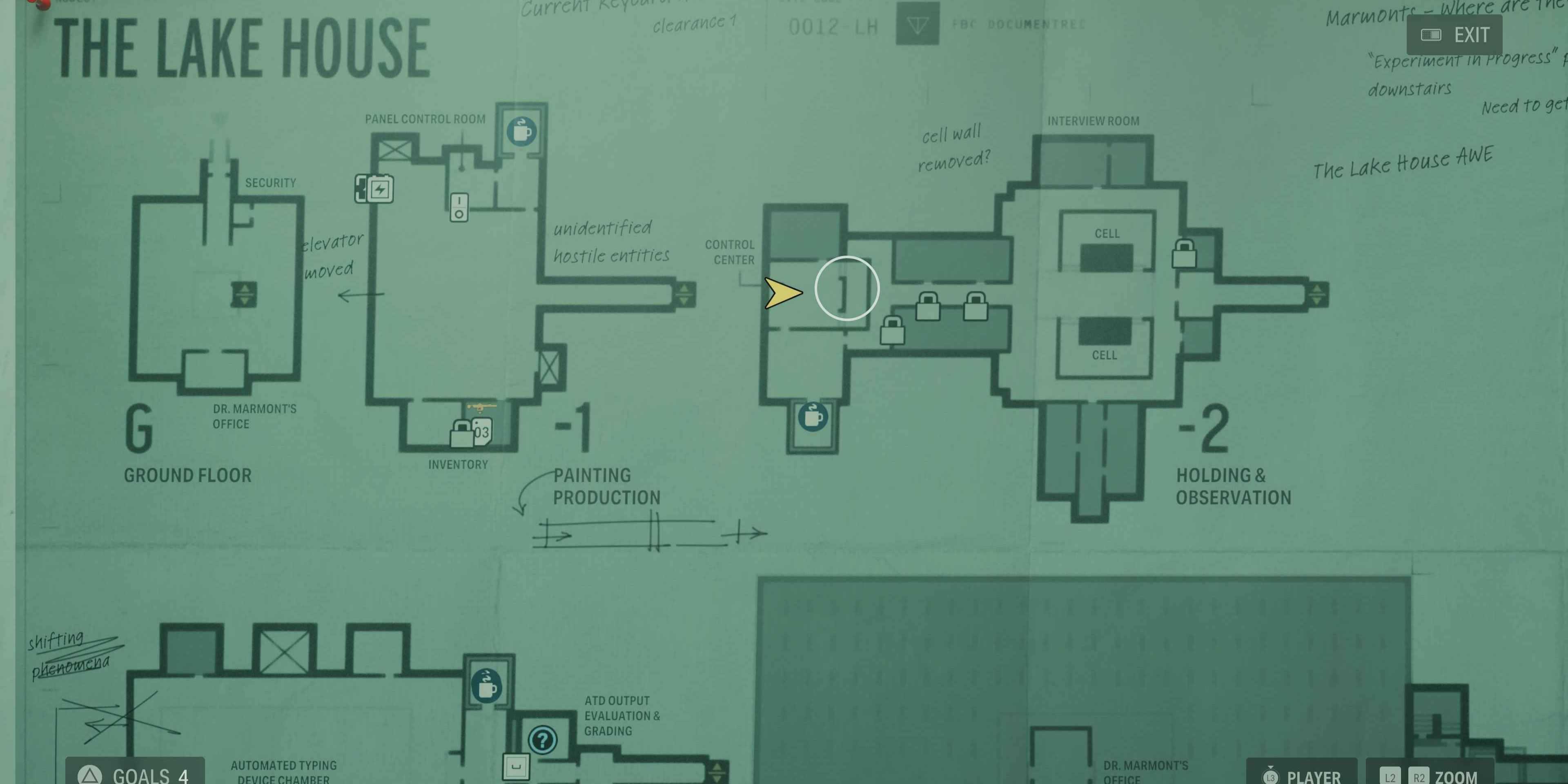 Sub Level 28 Map Alan Wake 2 Lakehouse DLC How To Get Black Rock Launcher