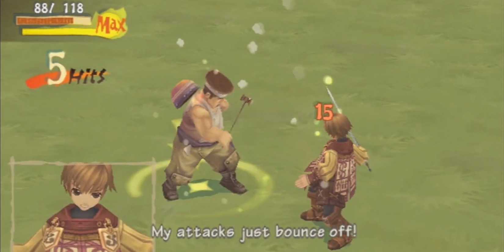 Radiata Stories combat