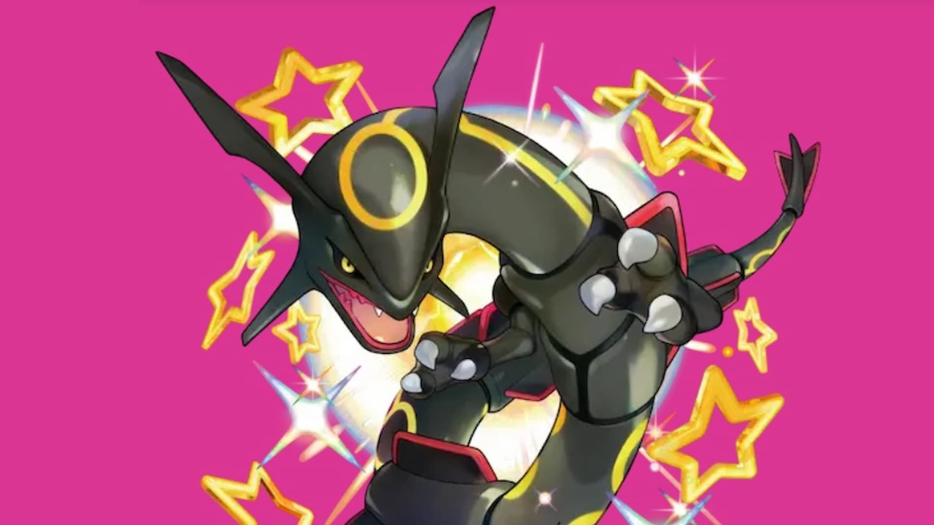 Shiny Rayquaza Tera Raid Promo Image Pokemon Scarlet & Violet