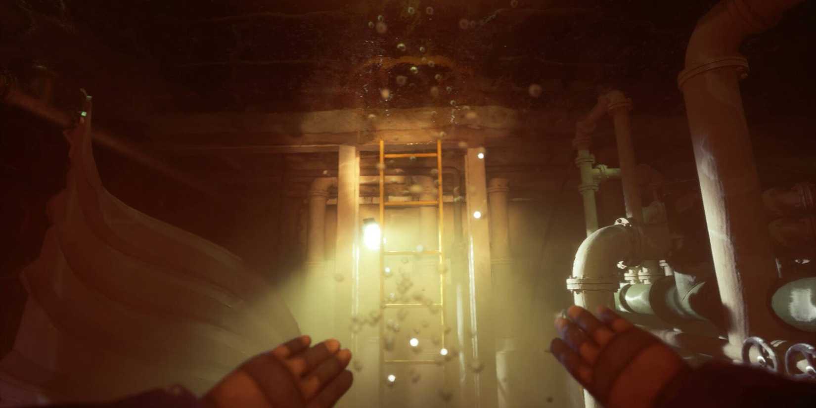 Still Wake The Deep first person swimming