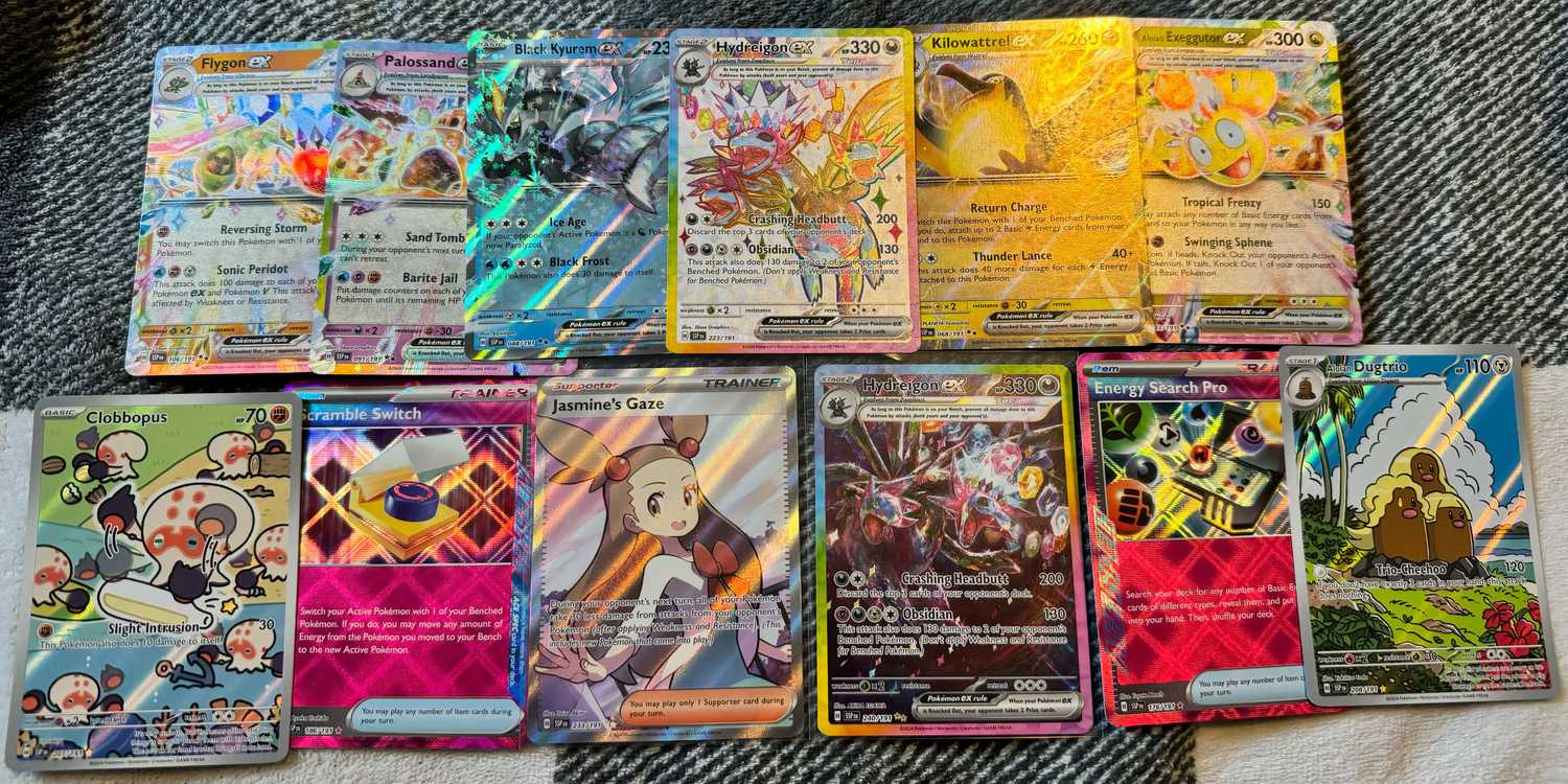 Pokemon TCG - Surging Sparks Hands-On Preview Pokemon TCG - Surging Sparks Hands-On Preview