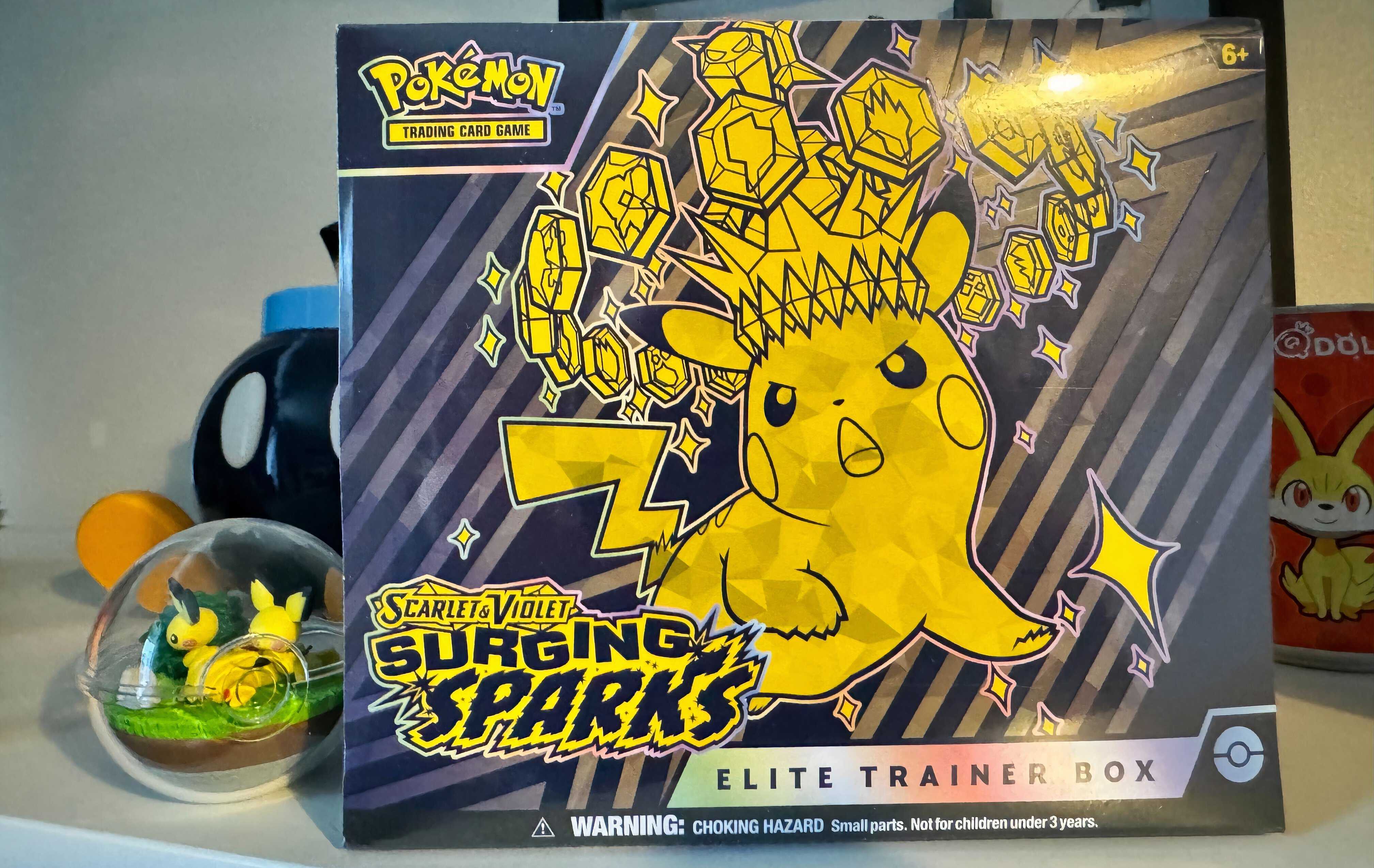 Pokemon TCG - Surging Sparks Hands-On Preview Pokemon TCG - Surging Sparks Hands-On Preview