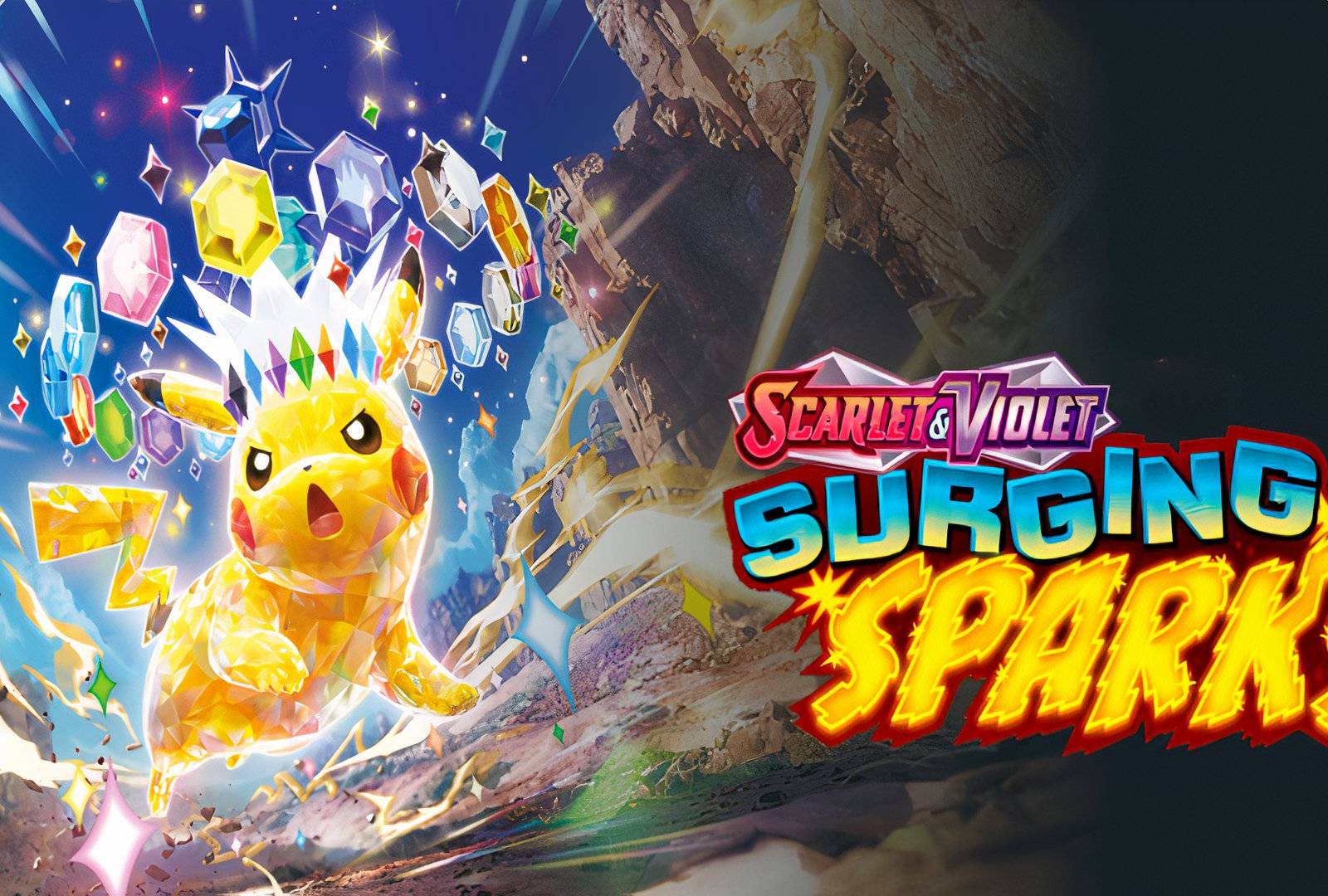 all surging sparks pokemon cards Pokemon Scarlet & Violet Surging Sparks, Booster Pack