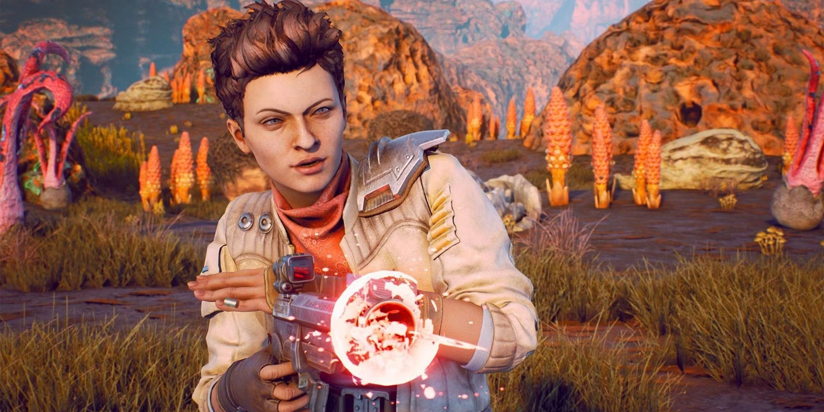 An image from the game The Outer Worlds