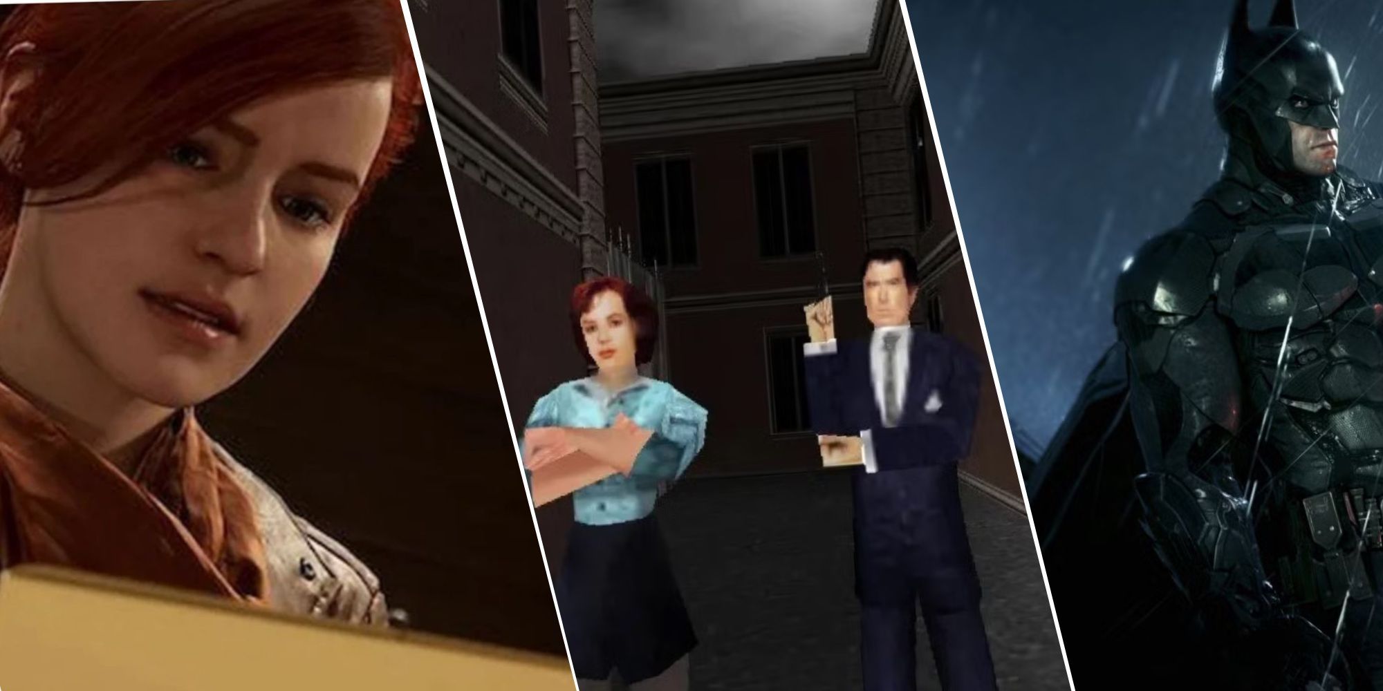 Spiderman, Goldeneye 007, Batman: Arkham Knight