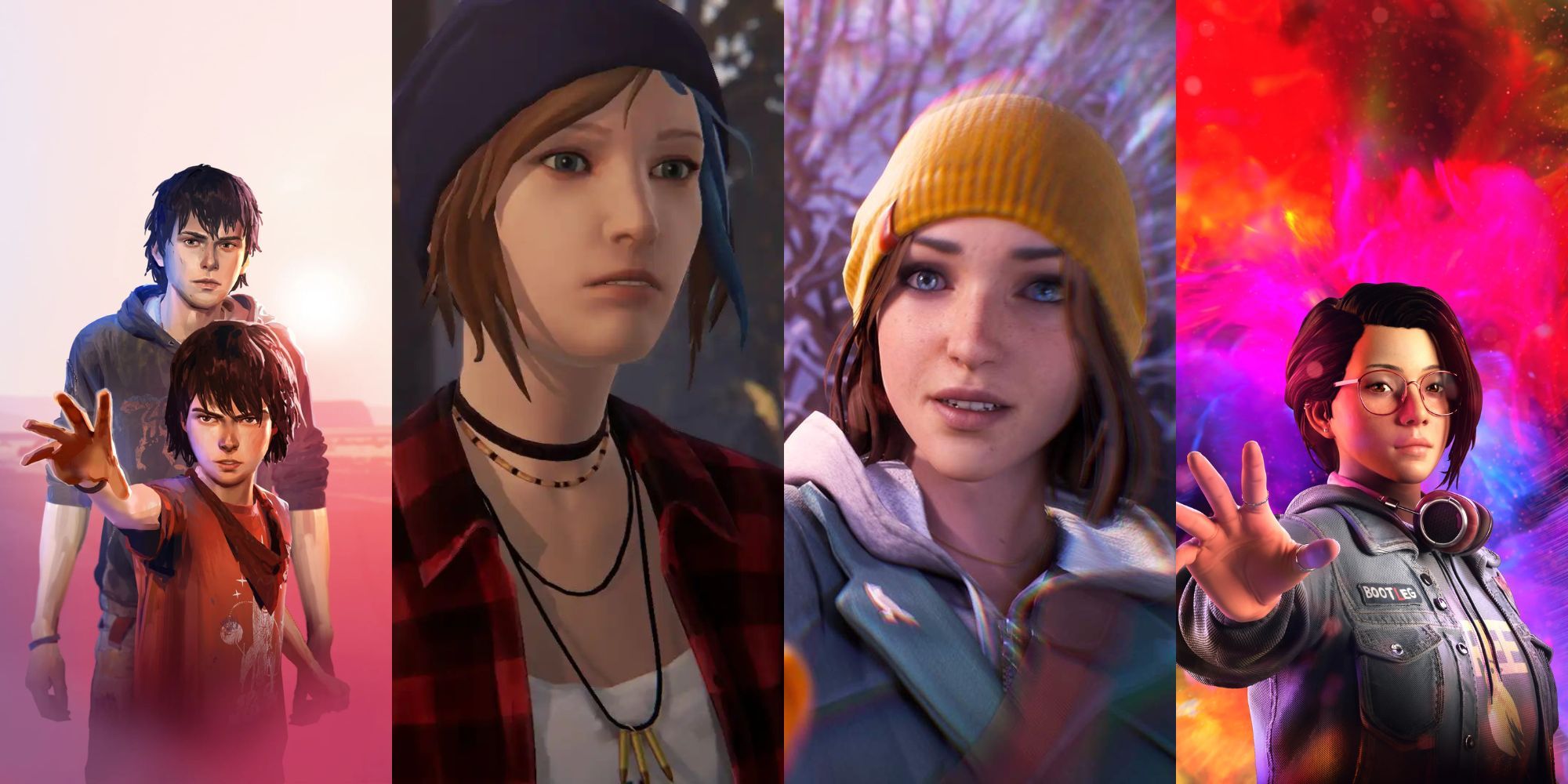 all 4 protagonists in life is strange