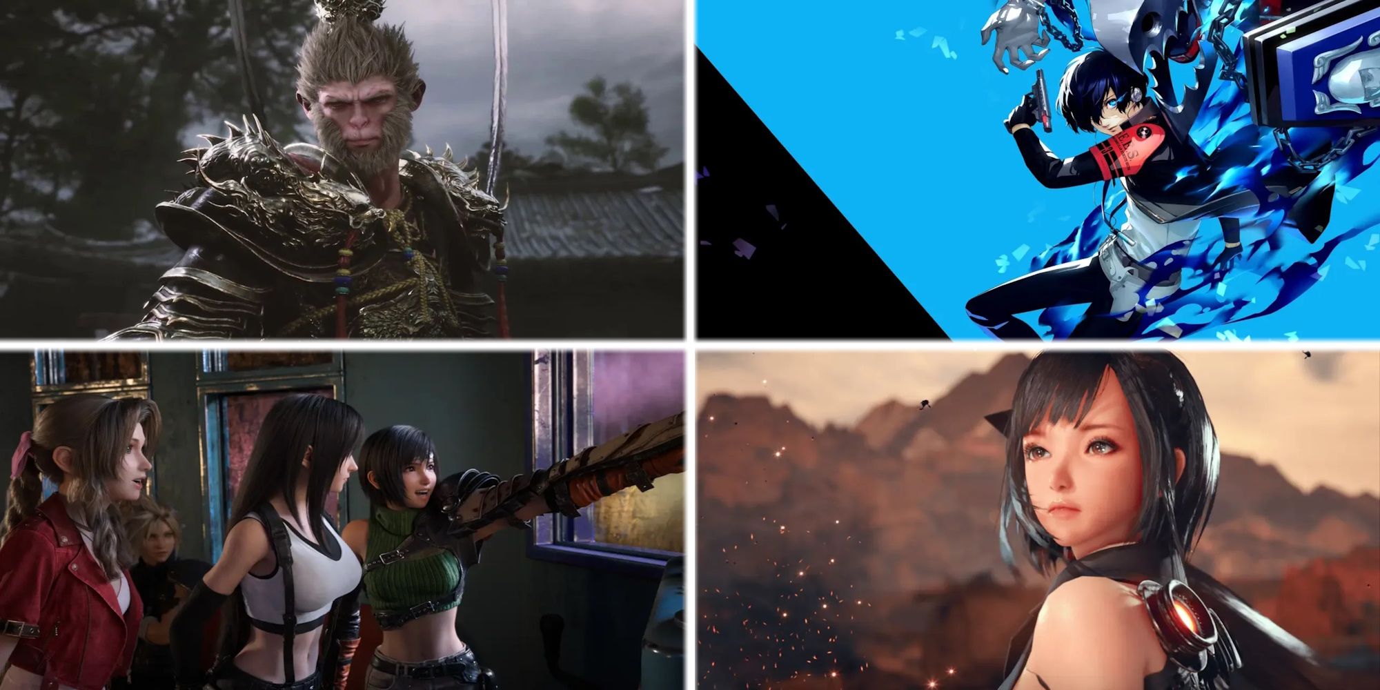 Black Myth Wukong, P3, FF7R, Stellar Blade