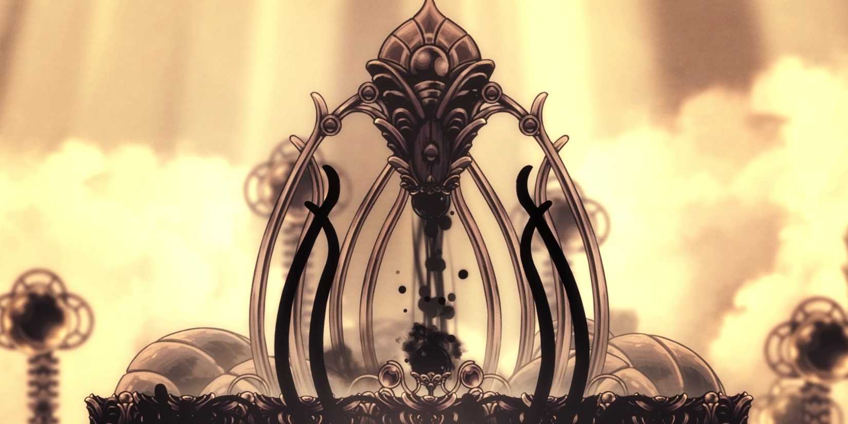 Pantheon of Hallownest gate in Hollow Knight