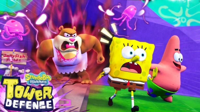 Spongebob Tower Defense DS