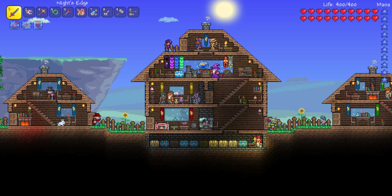 A house in Terraria.