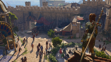 Cinematic footage from the game Baldur's Gate 3