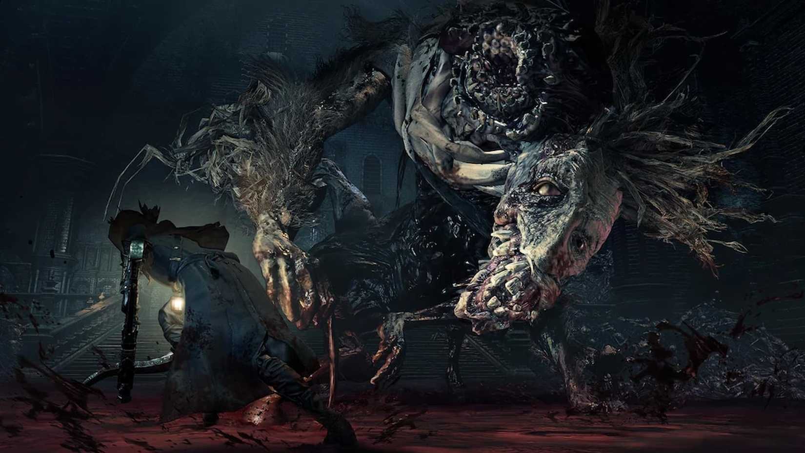 Bloodborne Old Hunters DLC Ludwig Boss Fight
