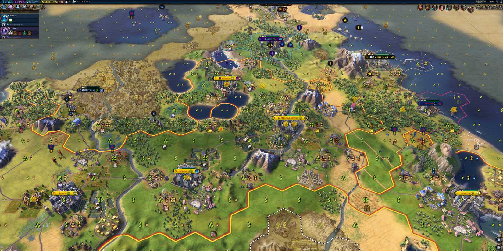 Civilization 6 Strategy 10 Insanely Difficult Achievements in Strategy Games