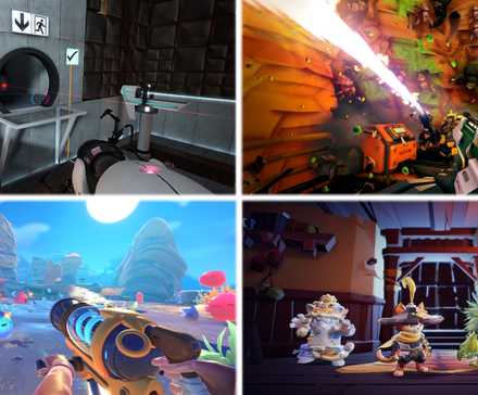 portal, DRG, Slime Rancher, Gunfire Reborn