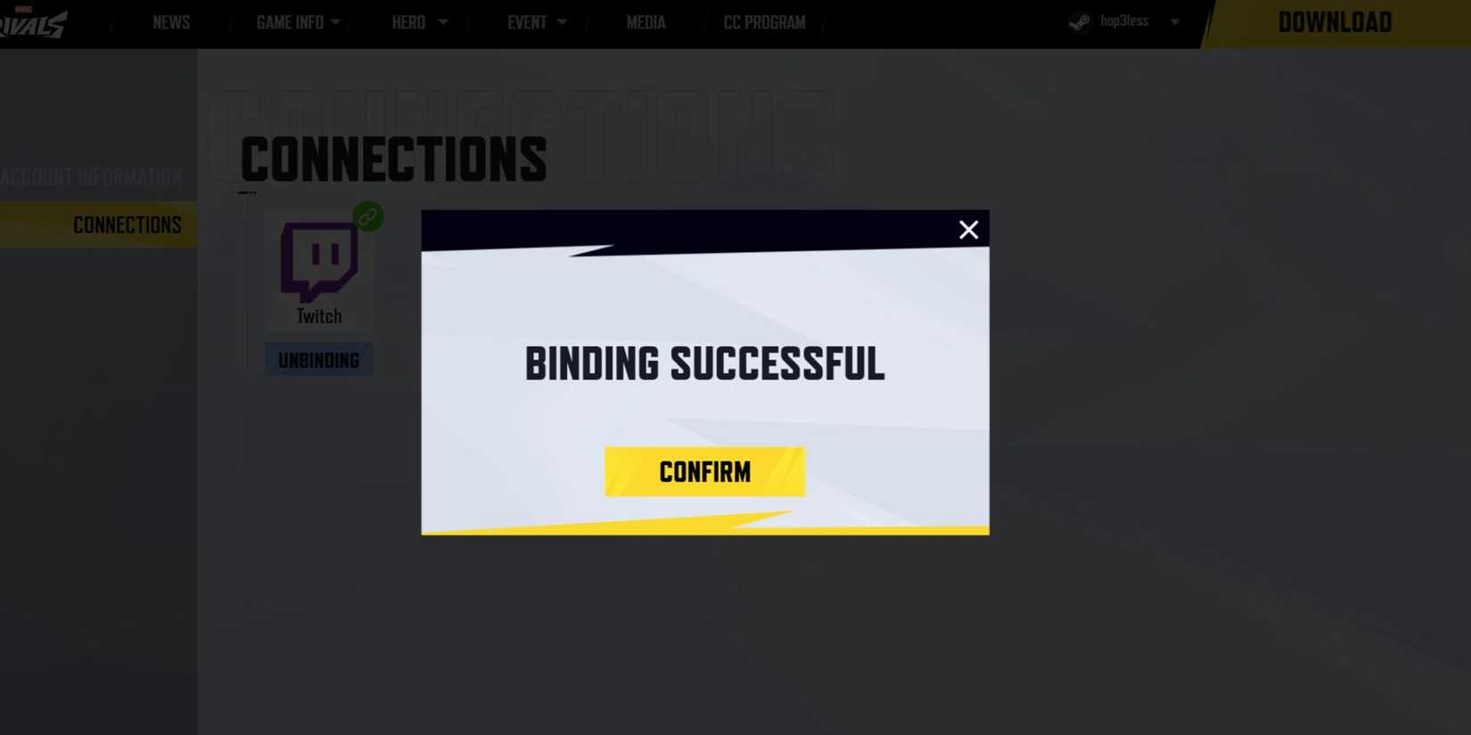 Marvel Rivals: How to Link To Discord & Twitch