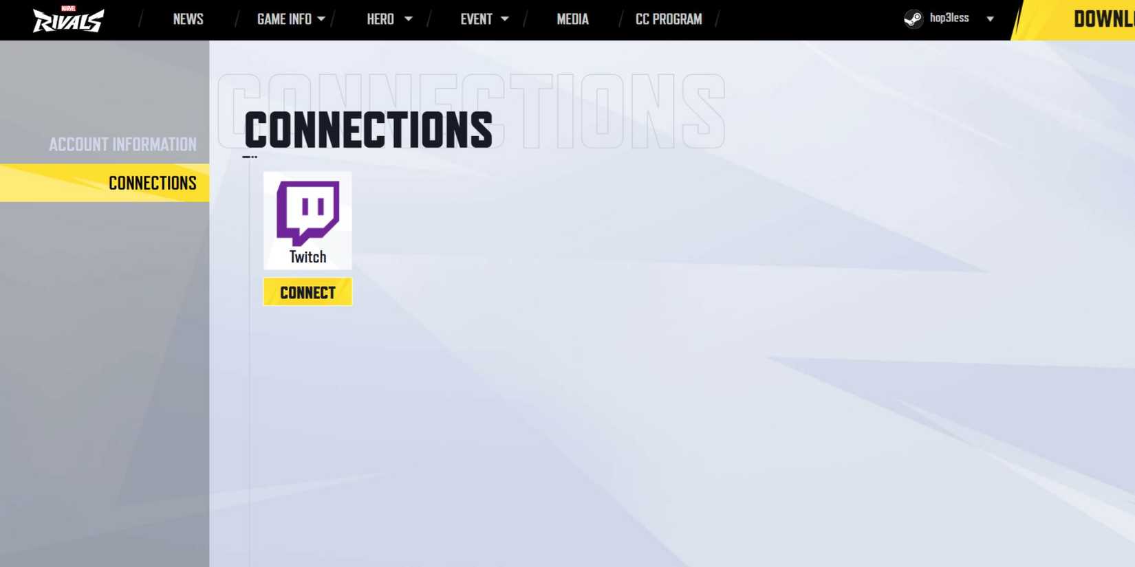 Marvel Rivals: How to Link To Discord & Twitch