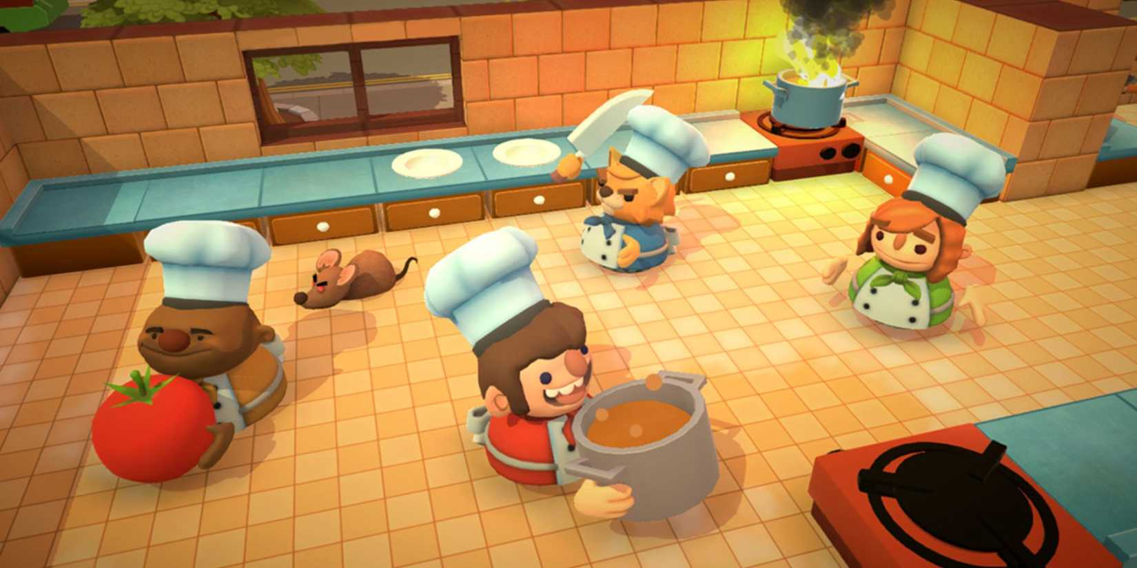 Overcooked best co-op games for beginners
