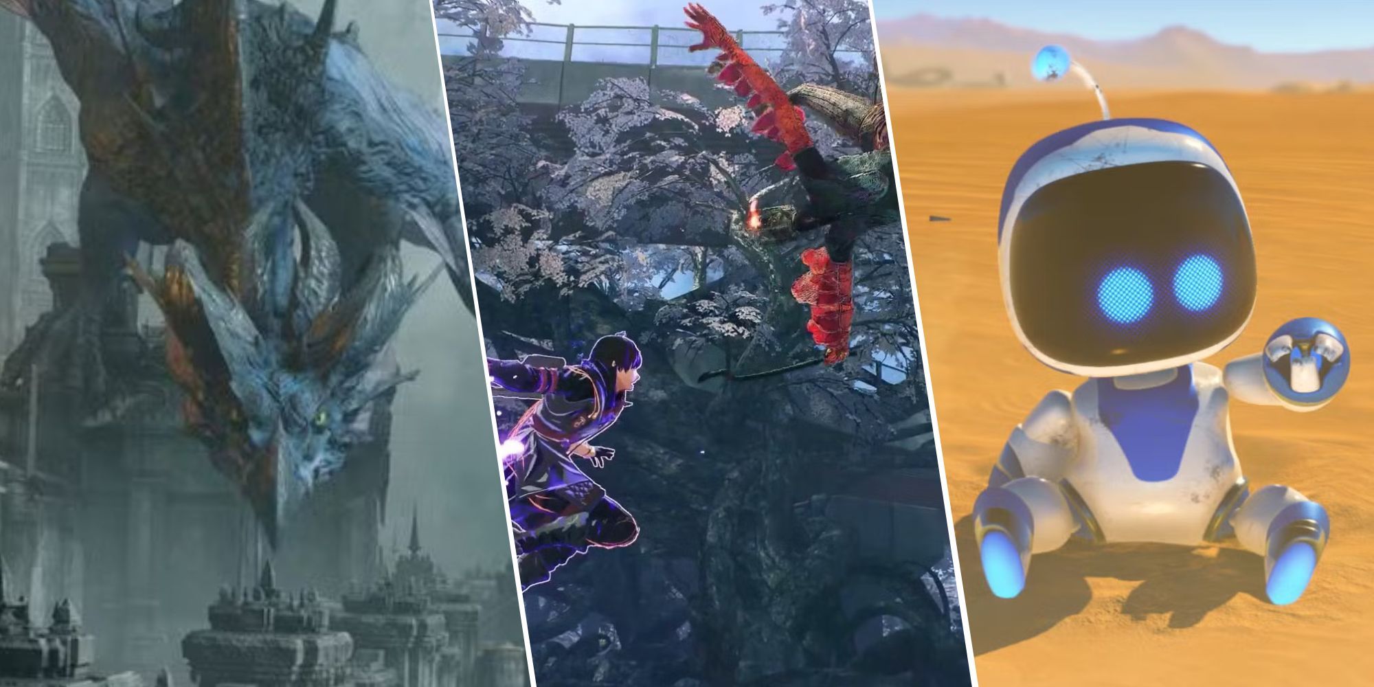 Demon's Souls, Scarlet Nexus, Astro Bot