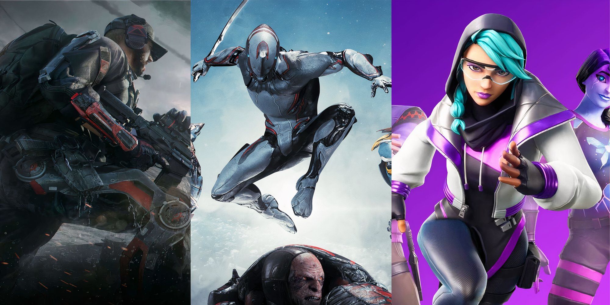 Warframe Official Poster, Delta Force Official Poster, Fortnite Official Poster-1