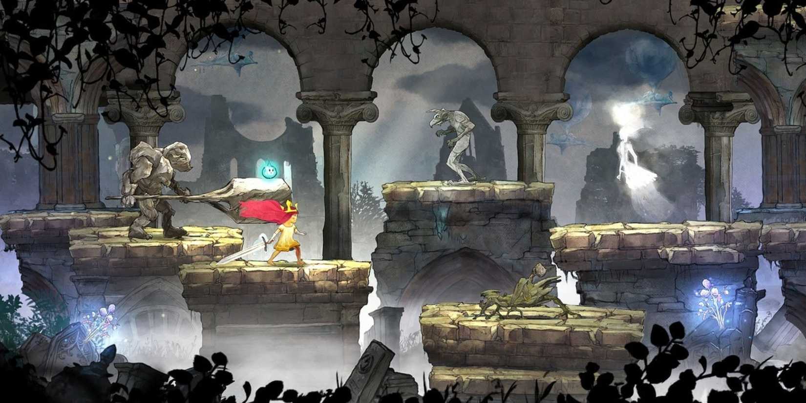 Child of Light Combat Screenshot