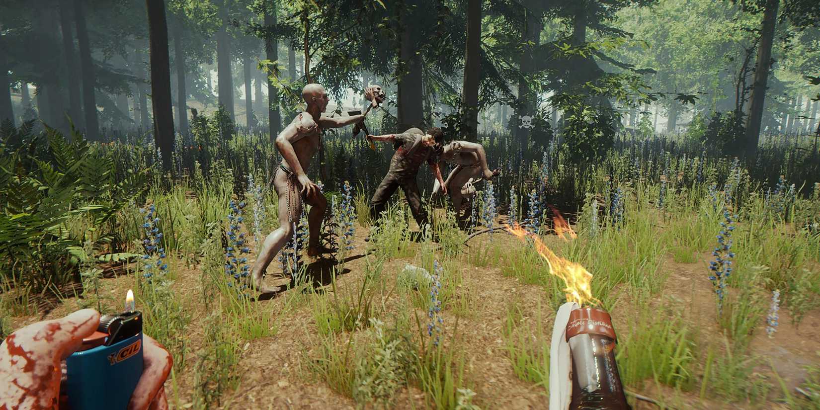 The Forest Cannibals Fight