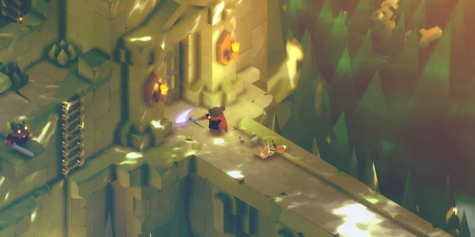 Getting Attacked in Tunic