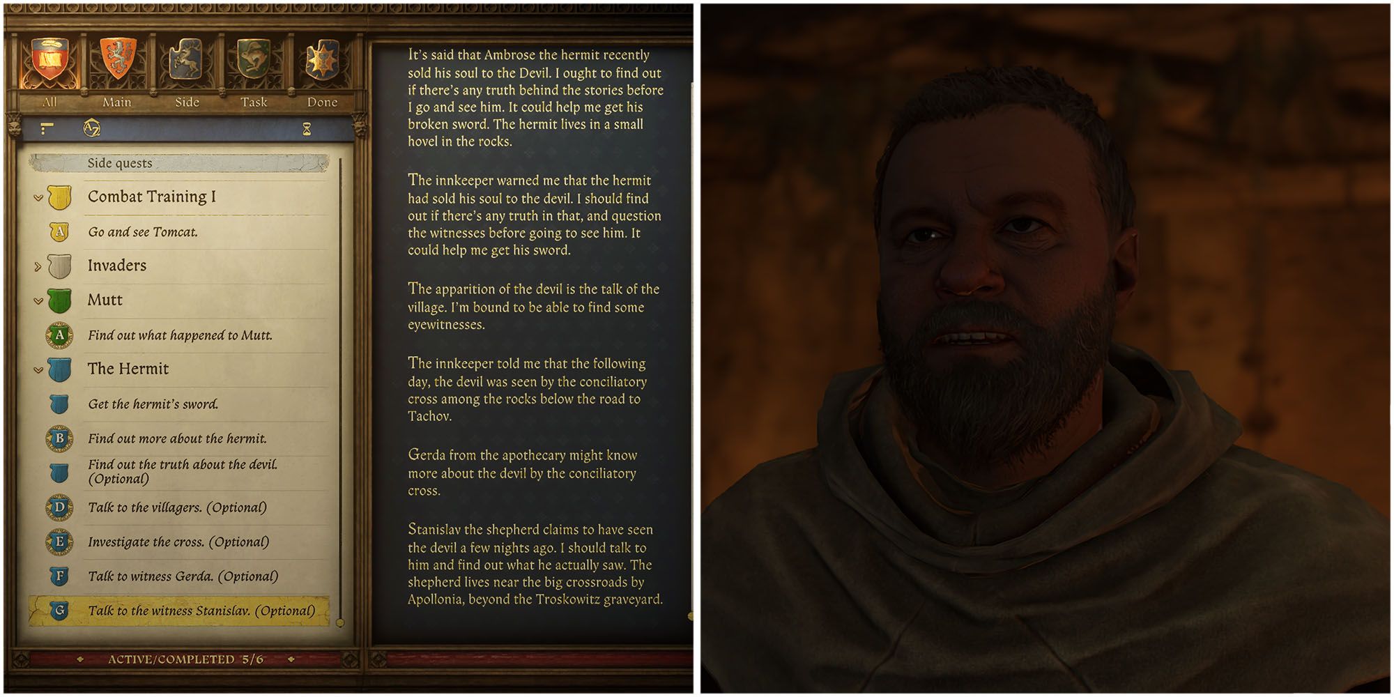 The Hermit Side Quest Guide For Kingdom Come Deliverance 2