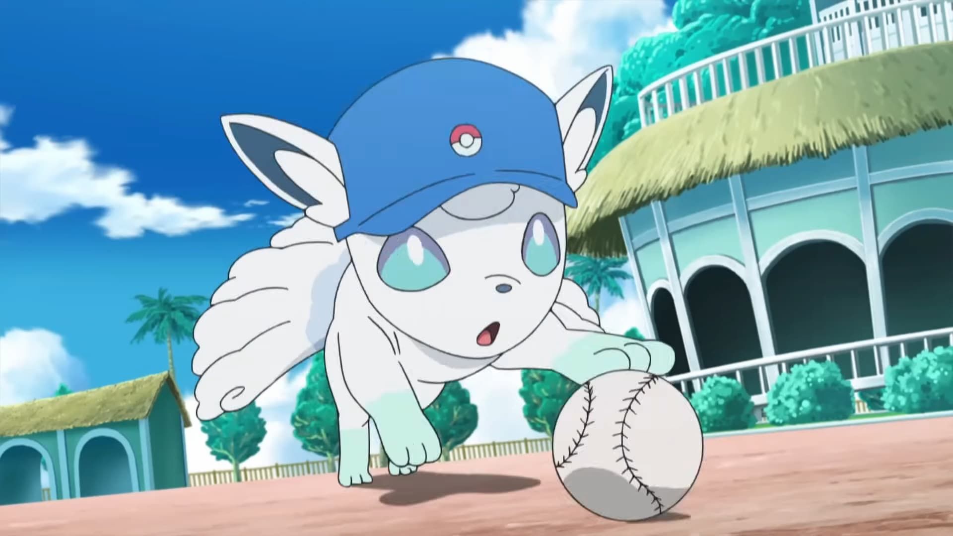 Pokemon Sun & Moon Baseball Alolan Vulpix