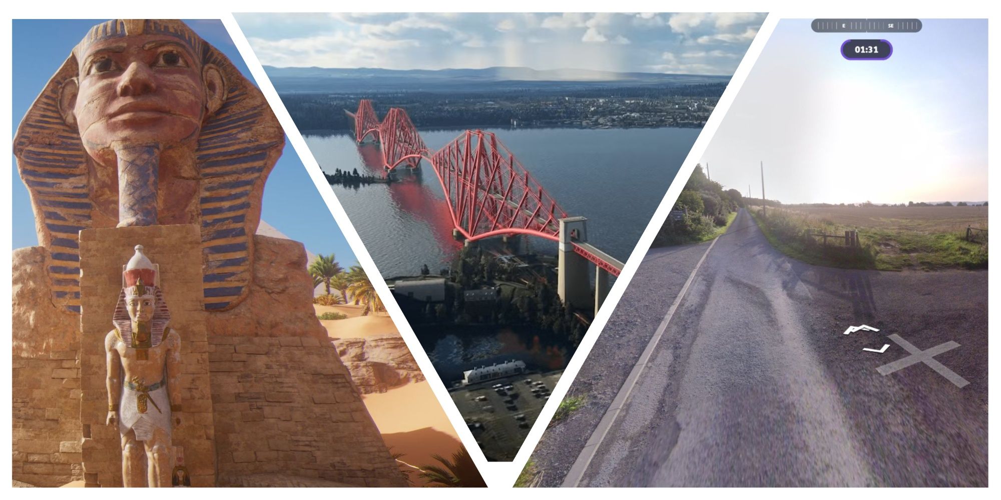 Assassin's Creed Origins Microsoft Flight Simulator and GeoGuessr Featured Image