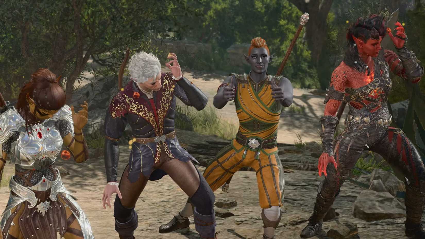 Baldur's Gate 3 Patch 8 Drunk Characters Party