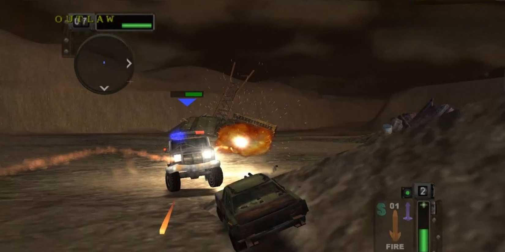 Twisted Metal Black Gameplay