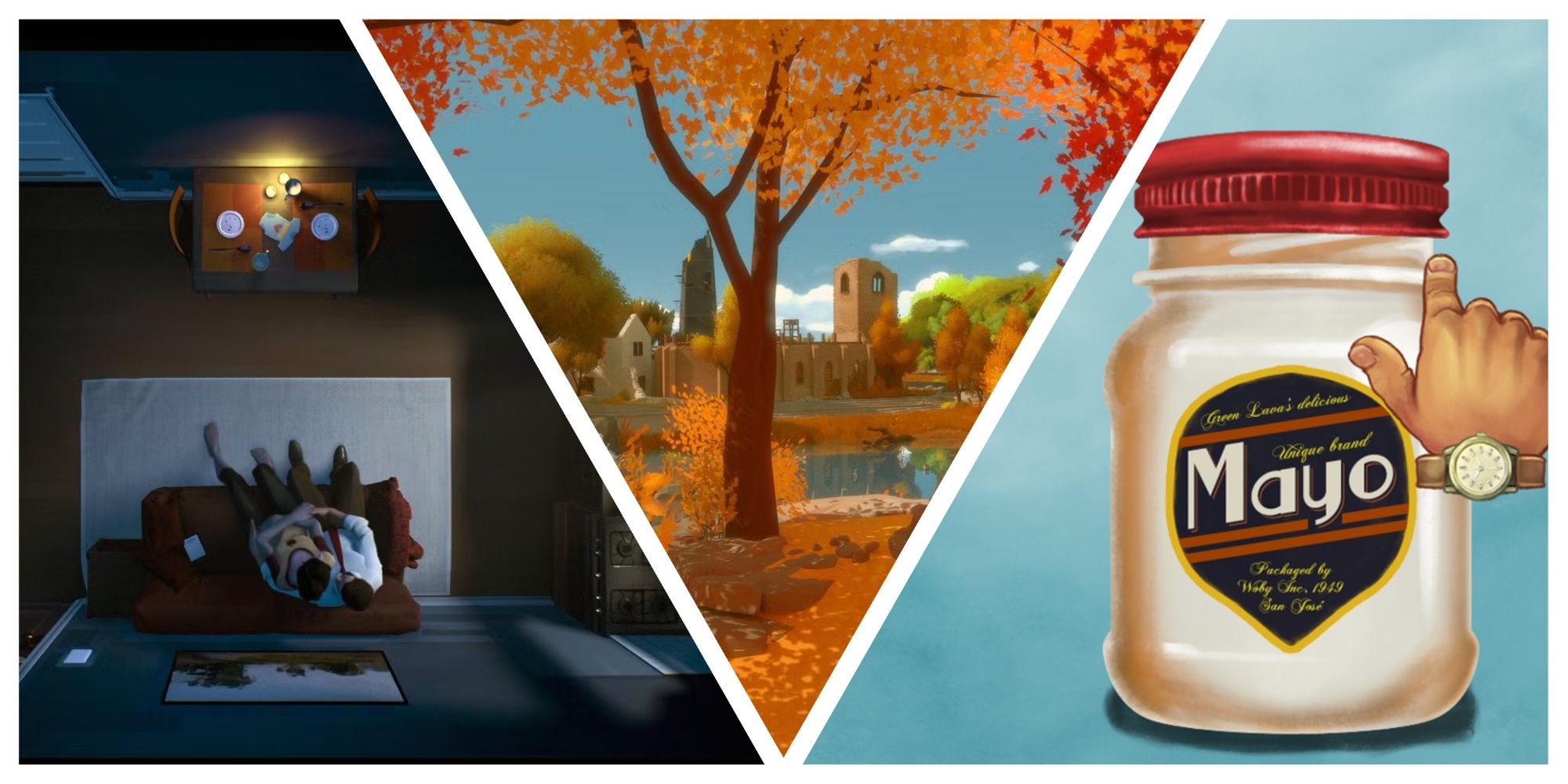 My Name is Mayo, Twelve Minutes and The Witness screenshots