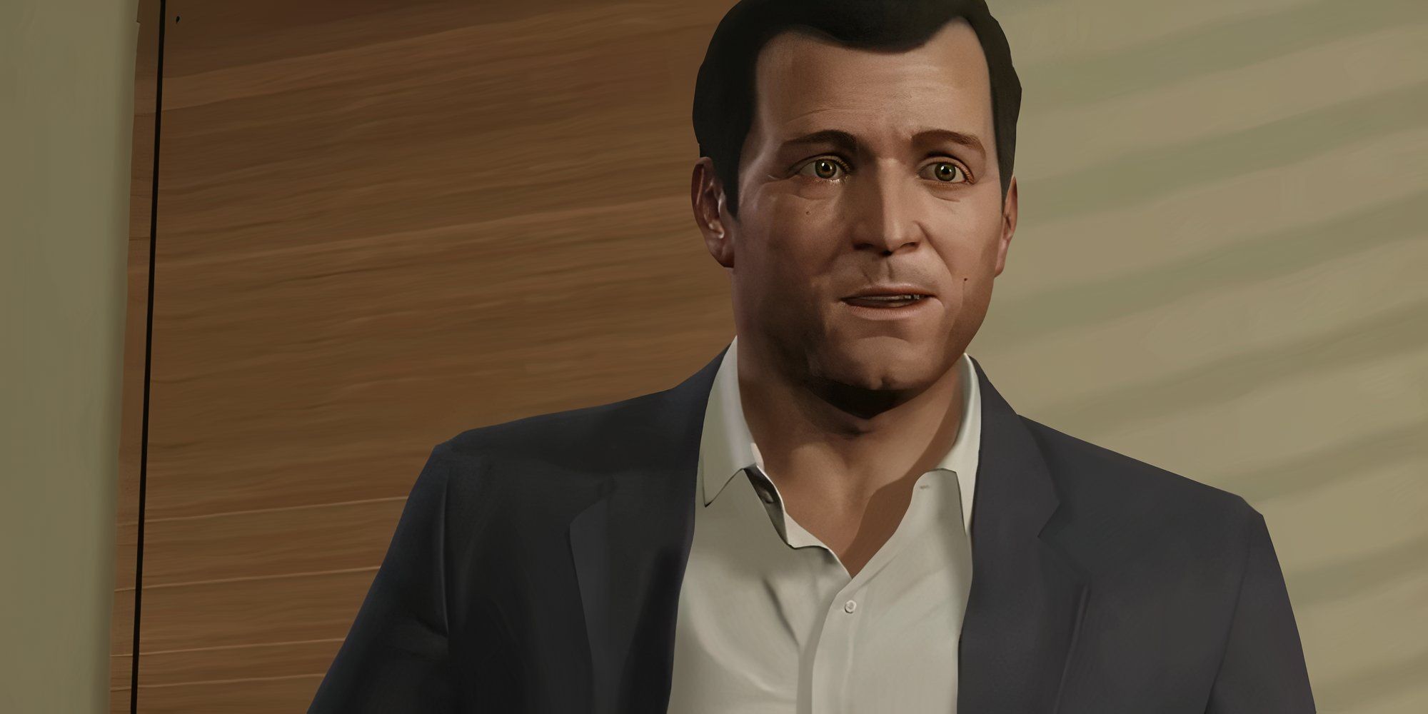 All 12 Grand Theft Auto Ranked Gta V Michael De Santa Standing Close To A Wall 