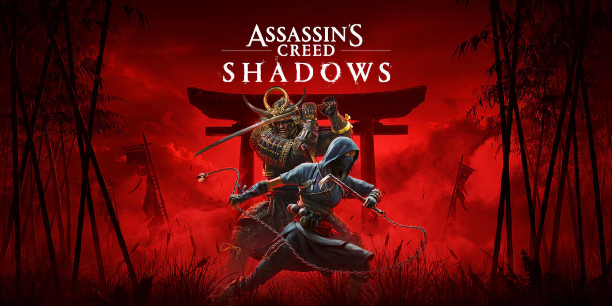 Assassin's Creed Shadows Promotional Image With Naoe And Yasuke