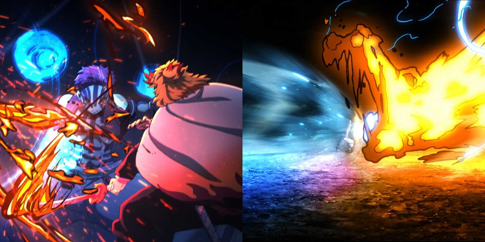 Demon Vs Rengoku 8 Incredible Animation Sequences in Demon Slayer