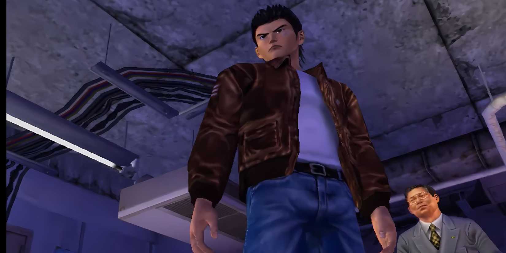 Ryo and Hidekazu Yukawa in What's Shenmue