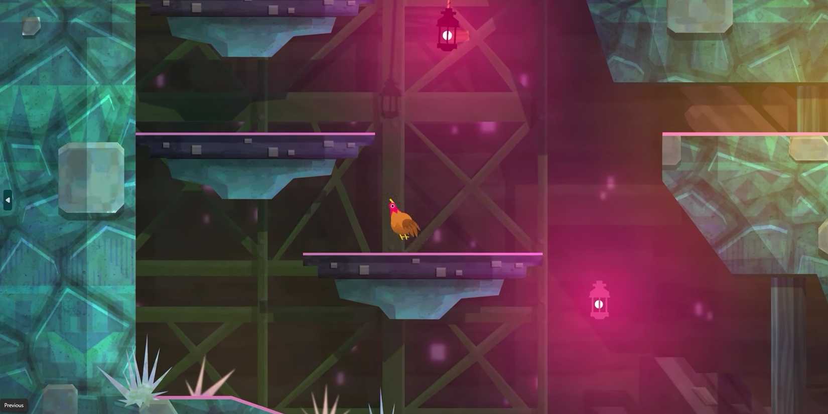 Using Pollo Power in Guacamelee