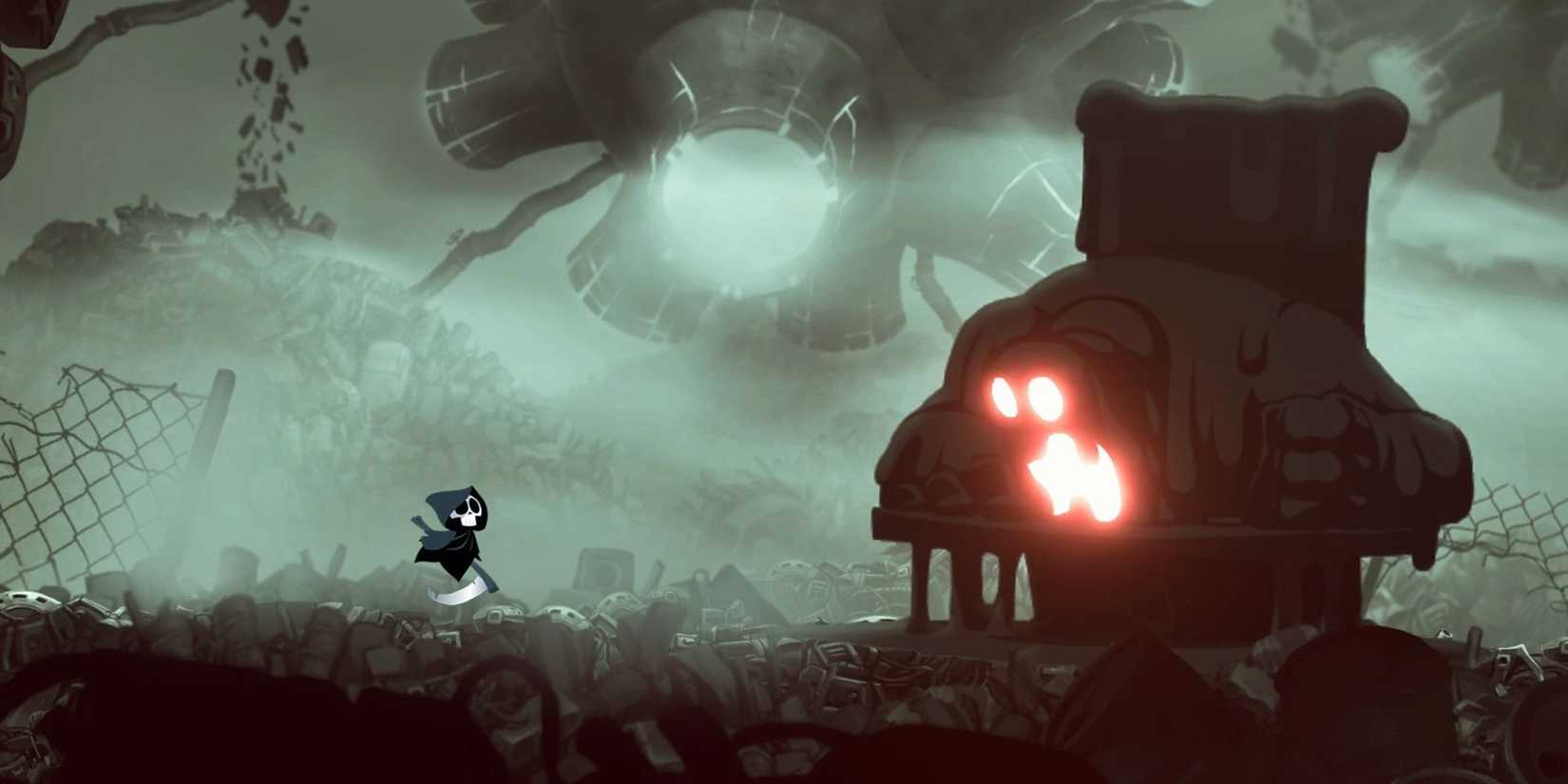 Death confronts Grimes in 'Have a Nice Death'