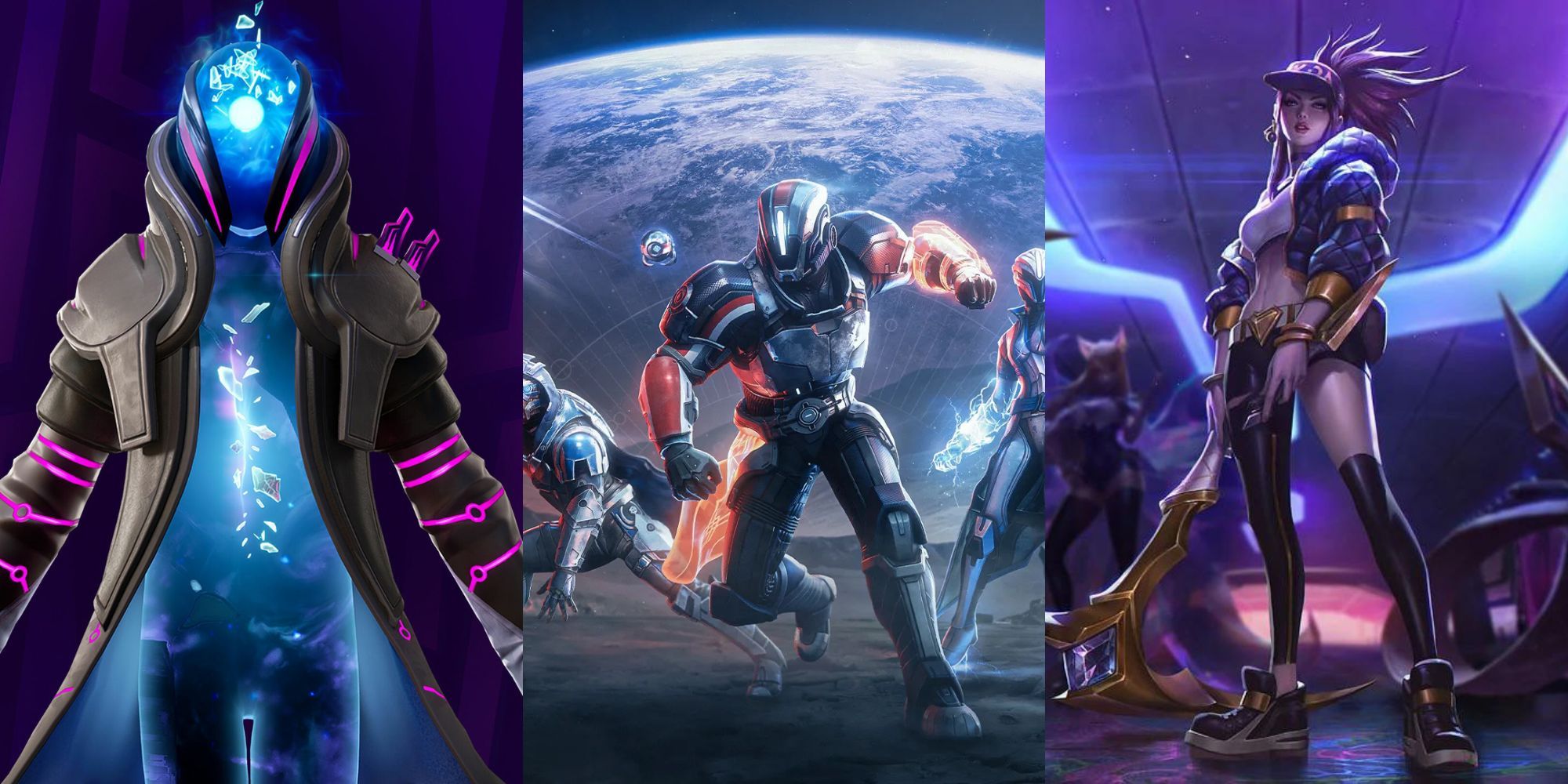 fortnite destiny 2 league of legends