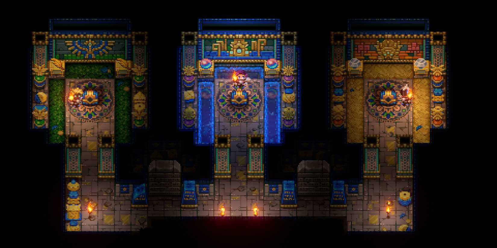 Corekeeper Exploring Mysterious Rooms
