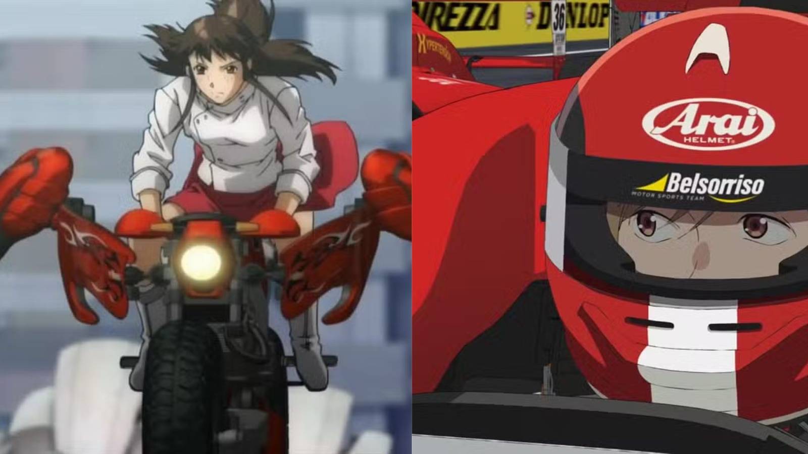 Best Cars and Racing Anime