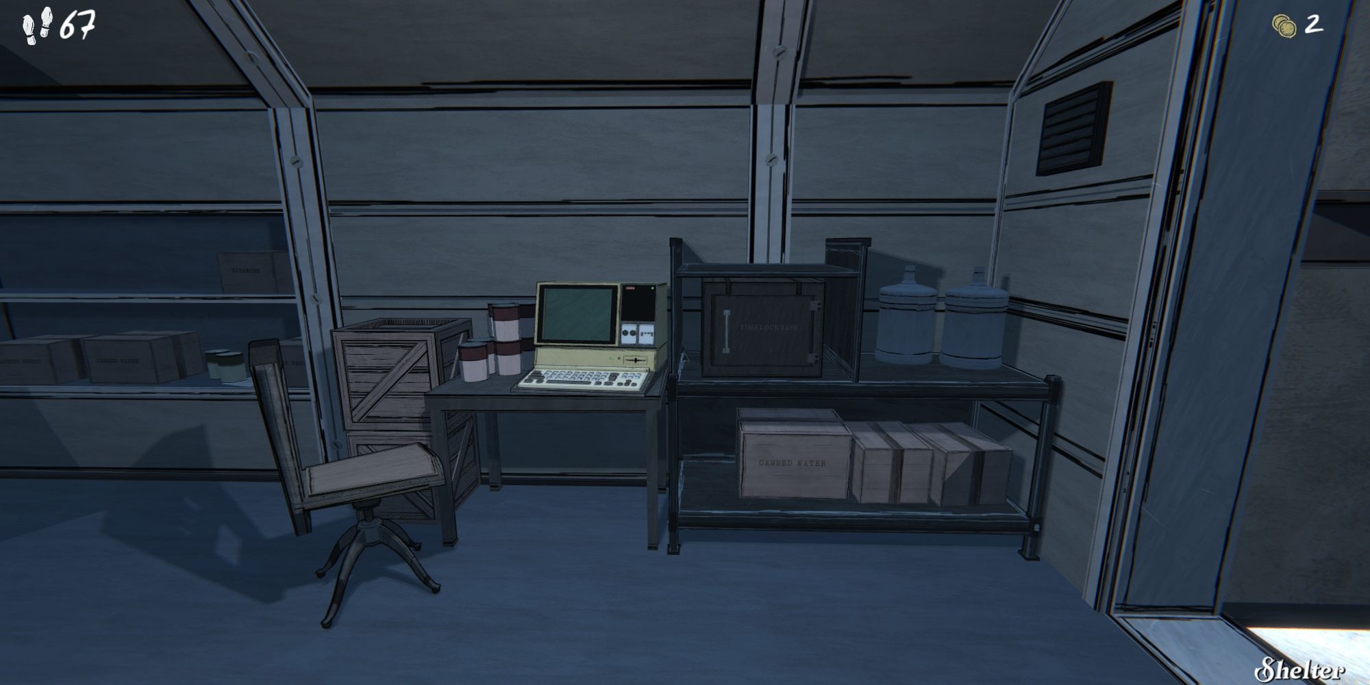 Blue Prince TimeLock Safe Feature Image Shelter Room